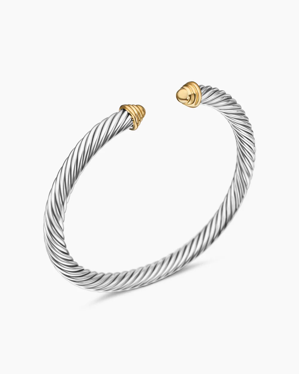 David Yurman Cable Collection Two-Tone Cuff Bracelet