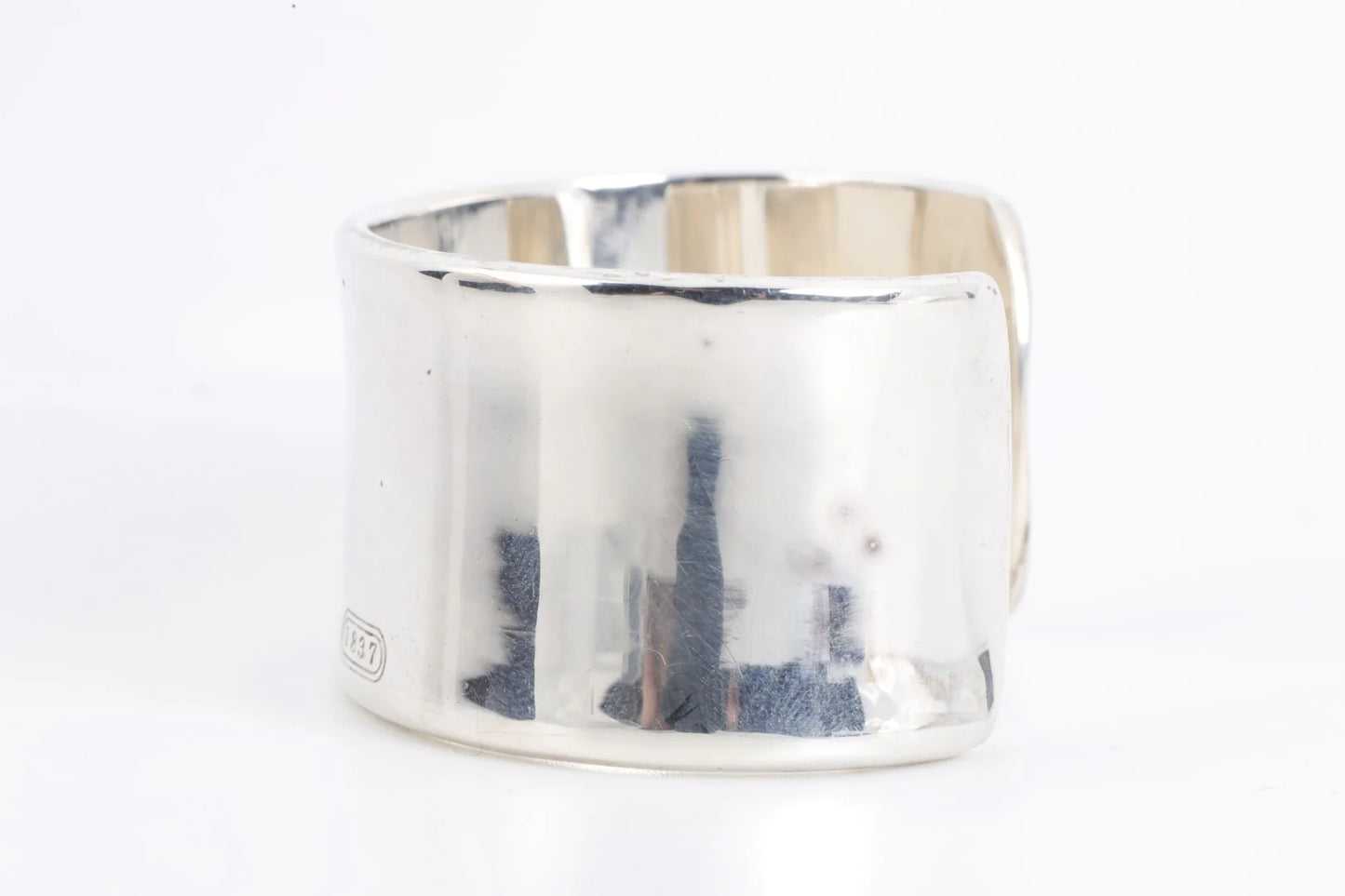 6.5" Tiffany & Co. 925 Silver Wide Cuff Bracelet