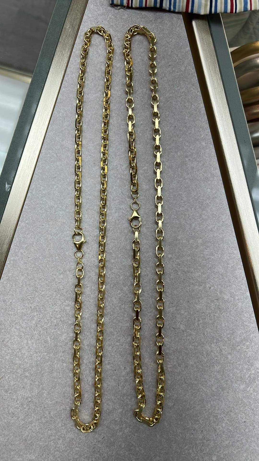 14K 6mm Solid Cable Chain