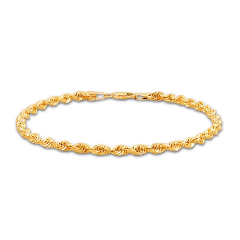 Baby’s First Rope Chain – 10" | 2mm | 10kt Solid Gold